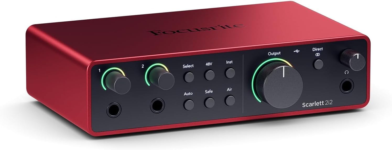 Focusrite Scarlett 2i2 4ª Gen