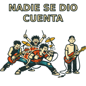 Nadie Se Dio Cuenta — Camiseta Bajista