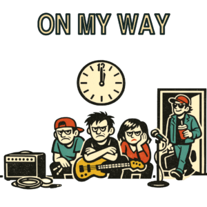 On My Way — Camiseta Músico Tardón