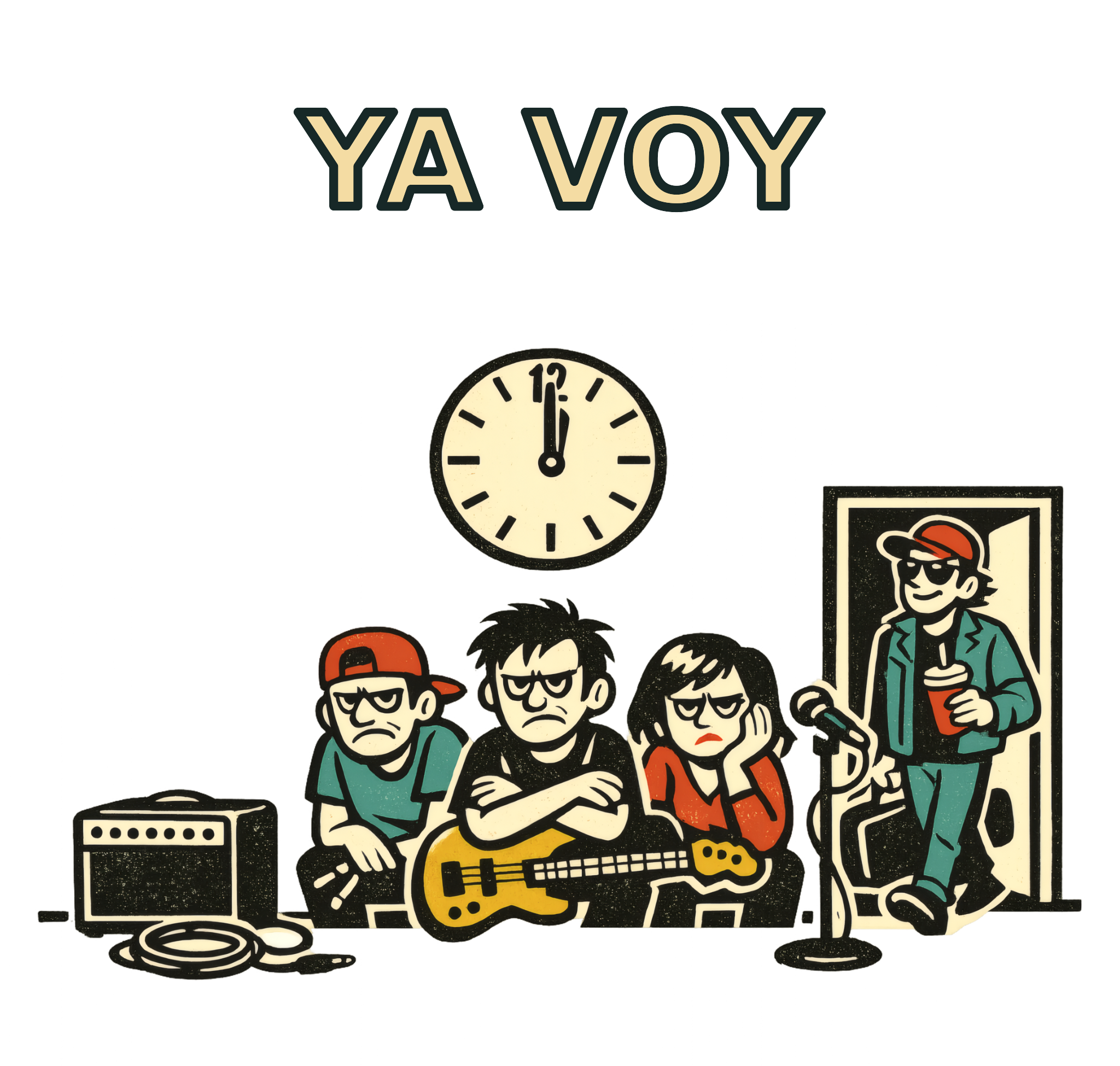 Ya Voy — Camiseta Músico Tardón