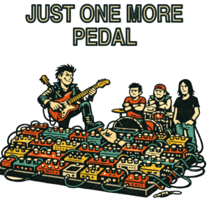 Just One More Pedal — Camiseta Guitarrista