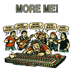 More Me! — Camiseta Técnico de Sonido