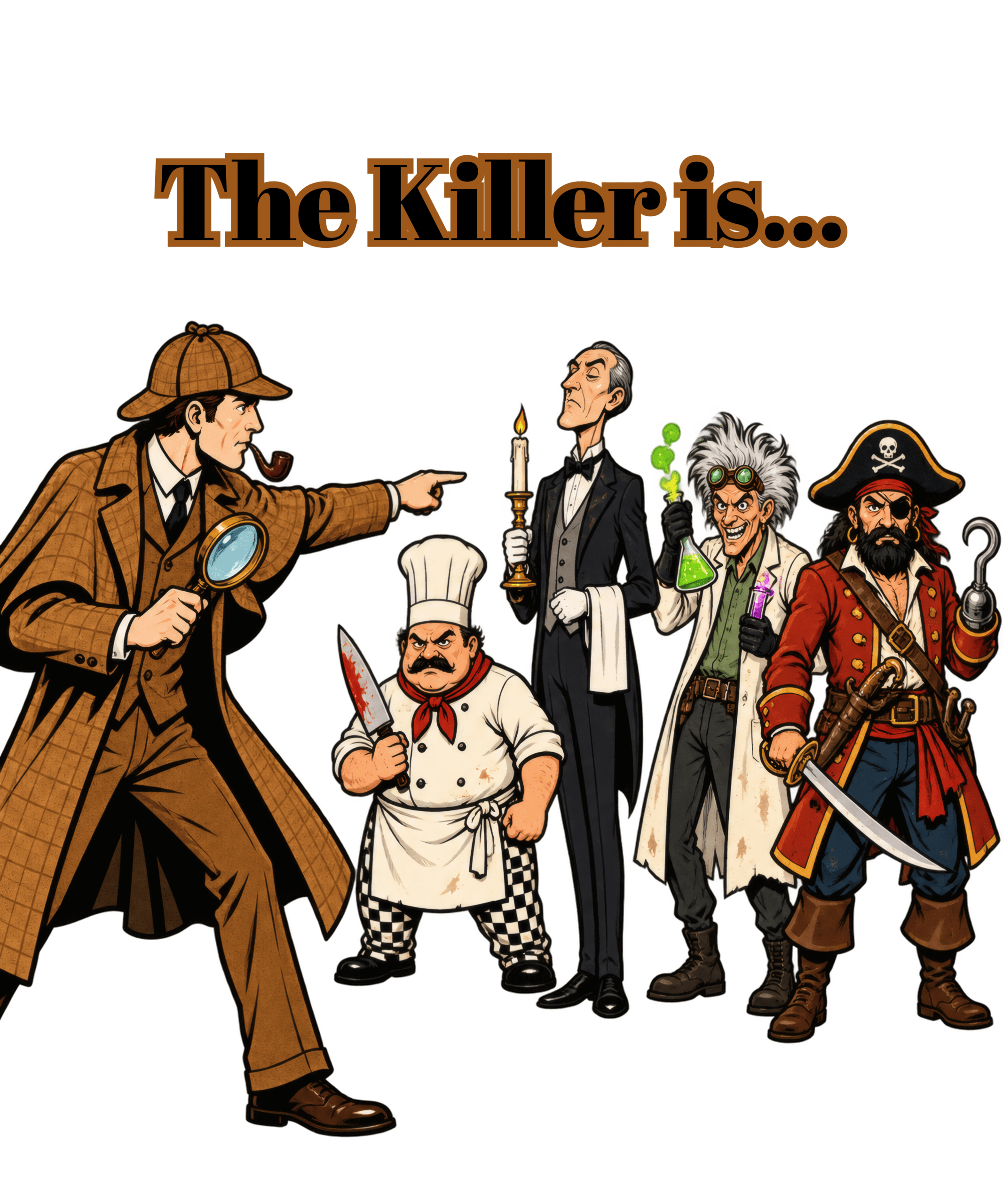 The Killer Is... — Funny Mystery Lover Shirt
