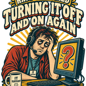 "Have you tried turning it off and on again"